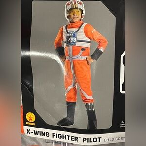 NEW Star Wars X Wing Pilot Costume Youth Medium Ages 5 - 7 Halloween